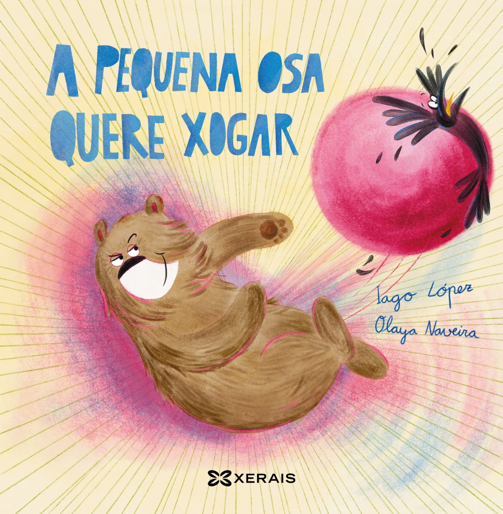 A pequena osa quere xogar